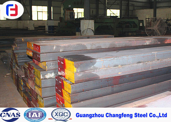 Quenching / Tempering Plastic Mold Steel Plate 207 GPa Modulus Of Elasticity
