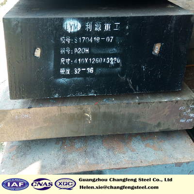 Hot Rolled DIN 1.2311 AISI P20 Plastic Mould Steel Plate Black Surface 800mm Thickness