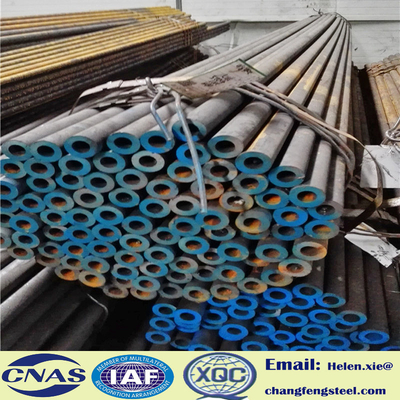 AISI GCr15 EN31 SUJ2 Structural Steel Pipe 6 M Length Mill Finish