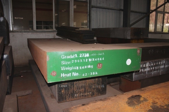 1.2738 P20+Ni 718 3Cr2NiMnMo Plastic Mold Steel Block With Thickness 300-810mm