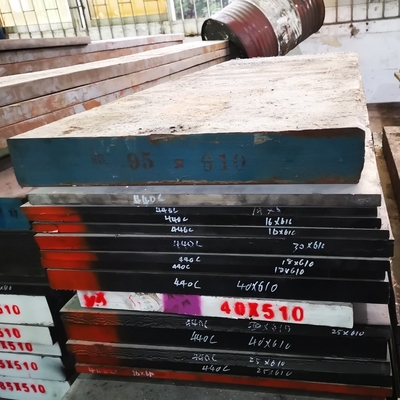 Machined 1.2080 SKD1 D3 Cr12 Alloy Steel Flat Bar Annealed Hbs248 Max