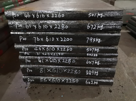 1.2311 P20 Plastic Mold Steel Thickness 10-300mm DIN Standard Fatigue - Resistance