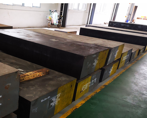 Forged Plastic Mold Steel NAK80 P21 In Black Surface With Thickness 16-300MM